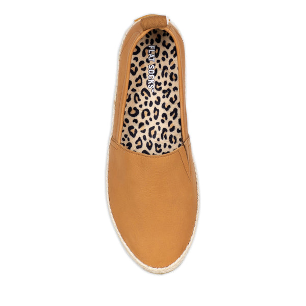 Flat Sock Insole - Leopard Print