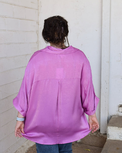 CANDY CRUSH TOP - ORCHID - CURVY