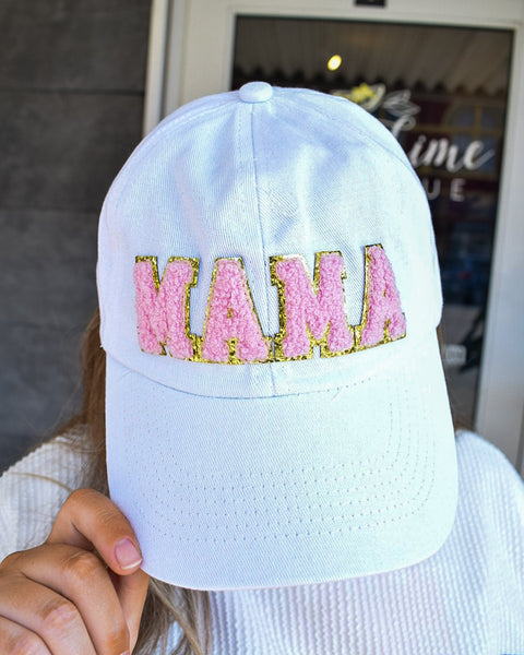 MAMA PATCH BASEBALL CAP - 4 COLORS