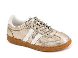 Heads Up Sneaker by Corkys- Gold Metallic - Salty Lime Boutique
