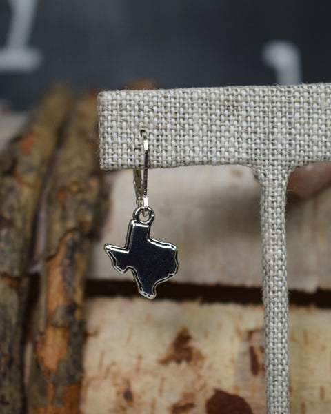 TEXAS DANGLE EARRINGS - SILVER