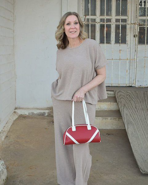 COLOR BLOCK BAG - 2 COLORS
