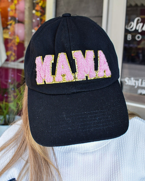 MAMA PATCH BASEBALL CAP - 4 COLORS