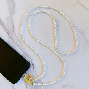 PEARL CHANNEL CROSSBODY PHONE LANYARD