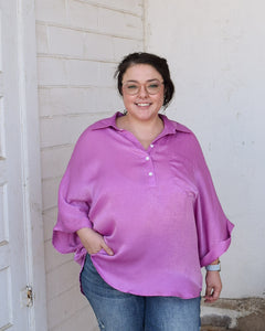 CANDY CRUSH TOP - ORCHID - CURVY