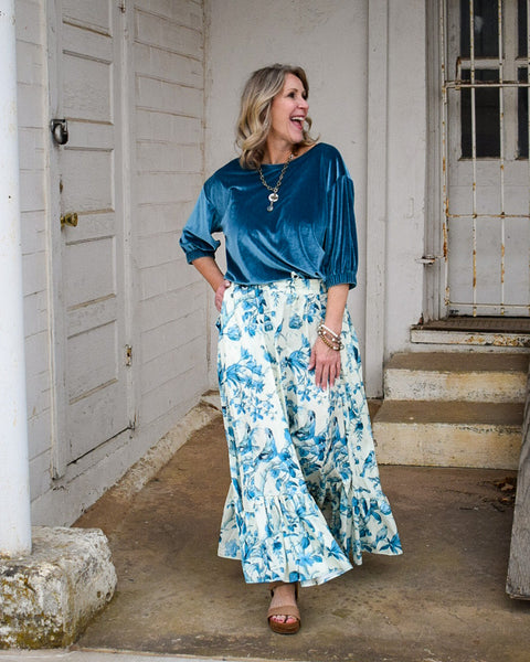 BIRD OF PARADISE BOHO PANTS - BY A RARE BIRD