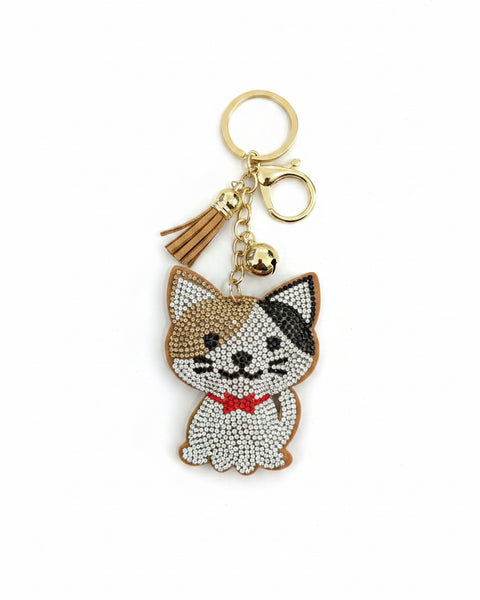 Rhinestone Purse/Key Chain Charm - 5 Assorted Styles