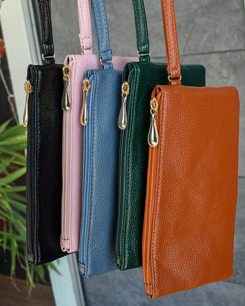 NATASHIA TRIPLE ZIP WRISTLET - 5 COLORS