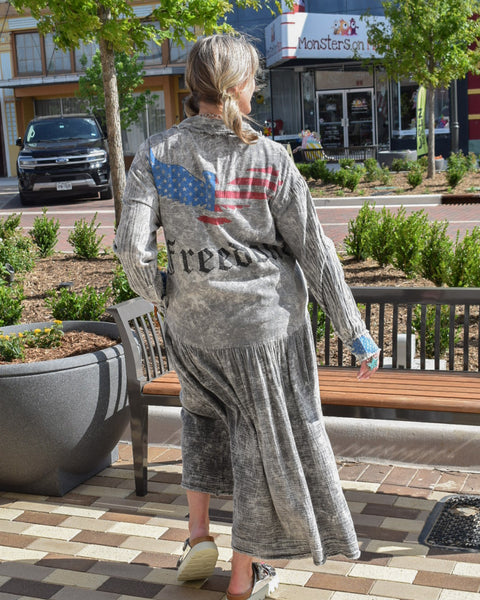 A Rare Bird Denim Freedom Duster