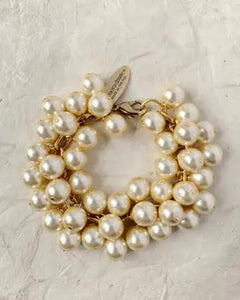 ICONIC PEARL CLUSTER BRACELET