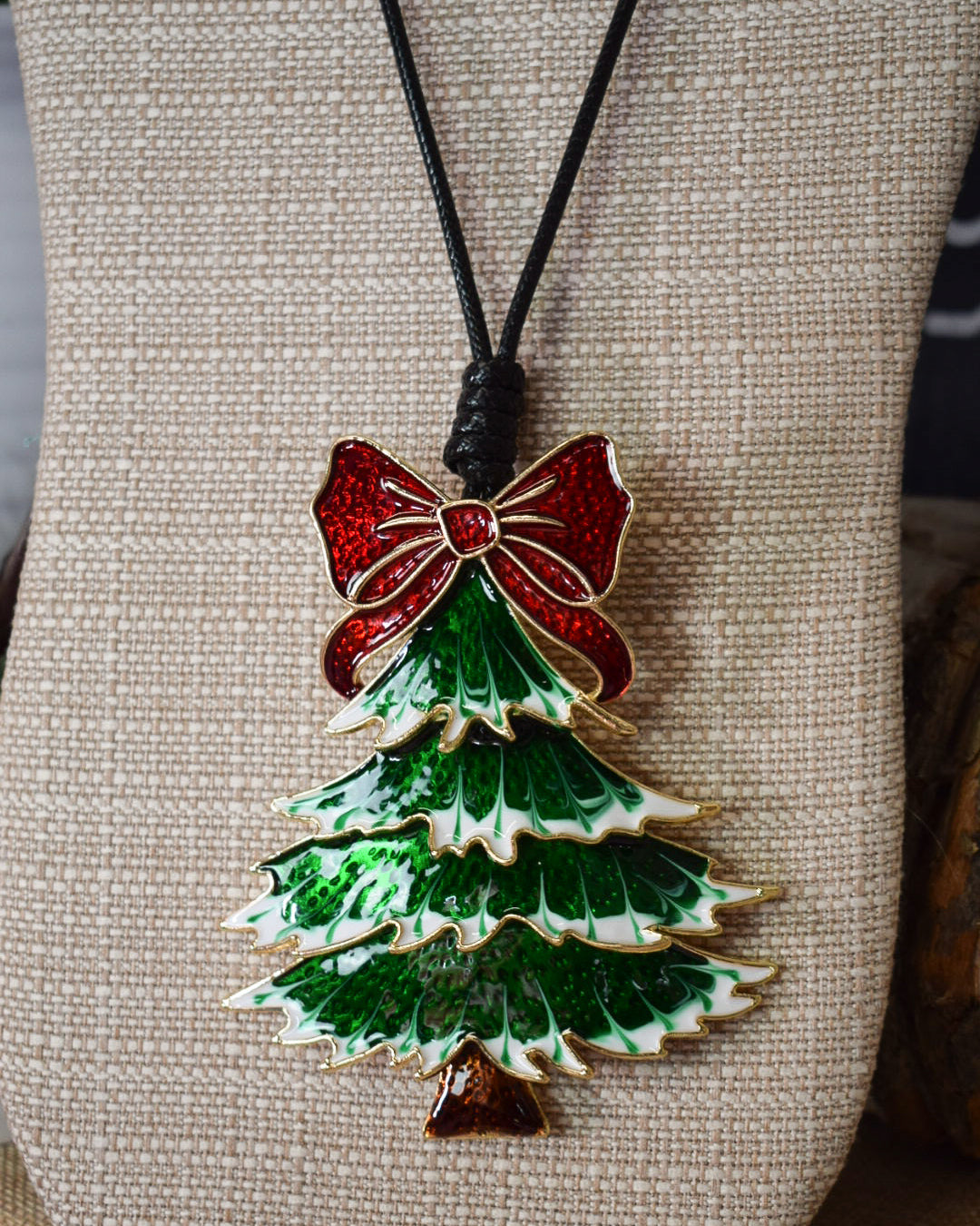 STATEMENT CHRISTMAS PENDANT NECKLACE - ASST.
