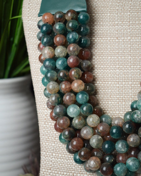 MAGNETIC MULTI STRAND NECKLACE - 4 COLORS - Salty Lime Boutique