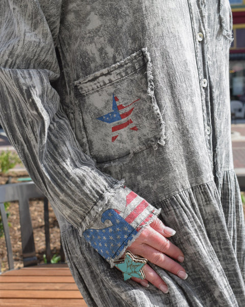 A Rare Bird Denim Freedom Duster
