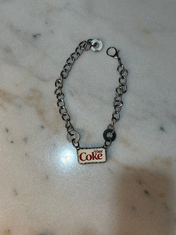 DIET COKE DOMINO NECKLACE