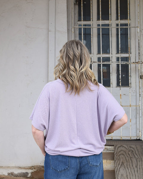 THE MARGO TOP - LILAC - Salty Lime Boutique