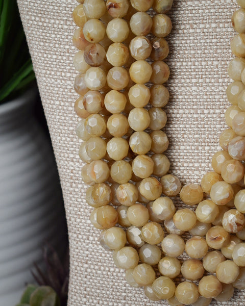 MAGNETIC MULTI STRAND NECKLACE - 4 COLORS - Salty Lime Boutique