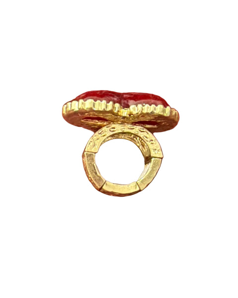 Chunky Heart Stretchy Ring -2 Colors - Salty Lime Boutique