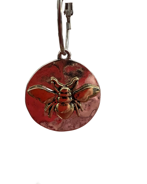 QUEEN BEE DANGLE EARRINGS