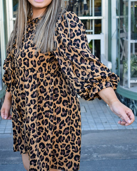 NO DOUBT LEOPARD PRINT DRESS