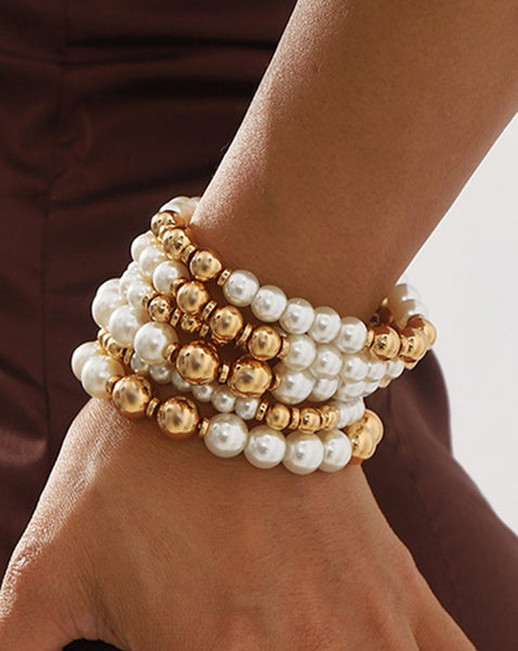 PEARL BEADED BRACELET