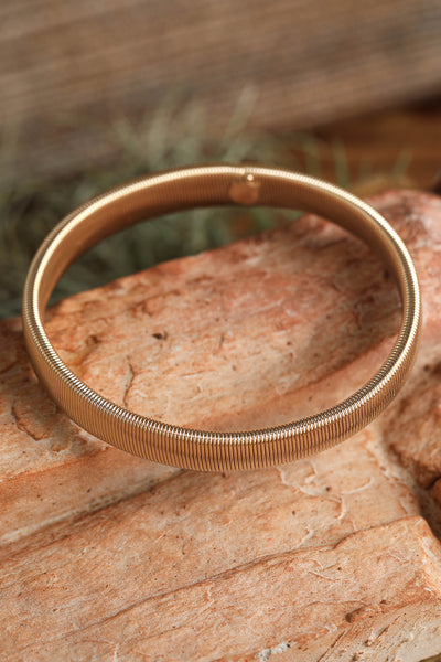 GOLD STRETCHY BANGLE