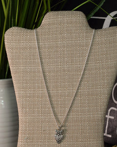 CELTIC  OWL NECKLACE - SILVER