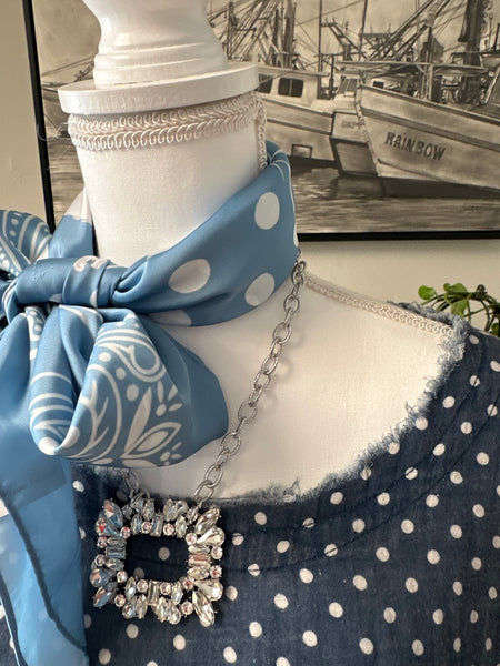 WILD RAG BY A RARE BIRD - LT BLUE