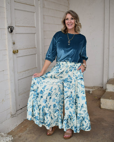 BIRD OF PARADISE BOHO PANTS - BY A RARE BIRD