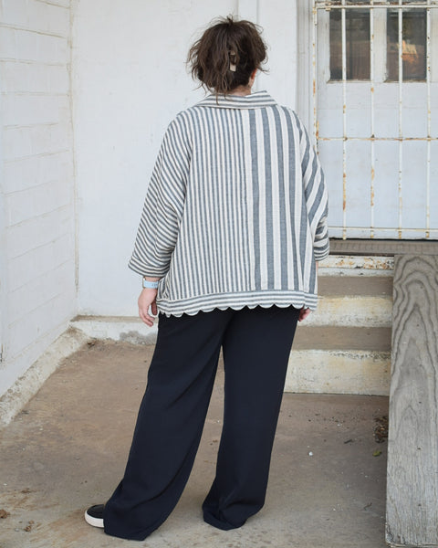 HAILEY TROUSER- BLACK - REG/CURVY