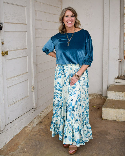 BIRD OF PARADISE BOHO PANTS - BY A RARE BIRD