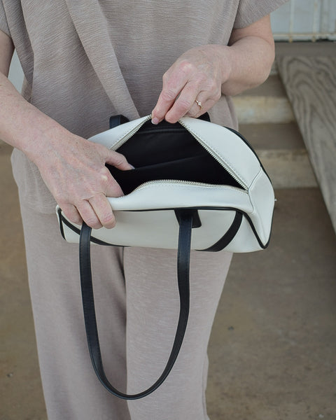 COLOR BLOCK BAG - 2 COLORS