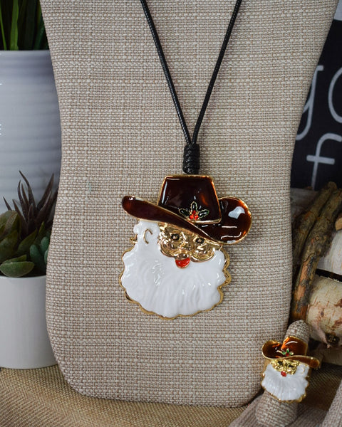 STATEMENT CHRISTMAS PENDANT NECKLACE - ASST.