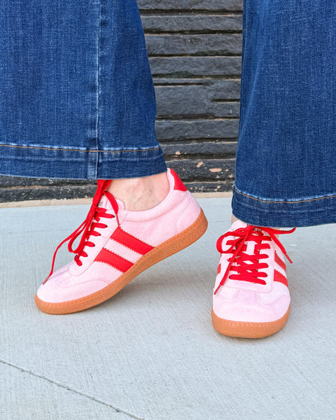 Corkys Heads Up Sneaker  - Pink