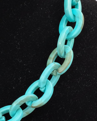 Acrylic Link Chain Necklace – 2 Colors