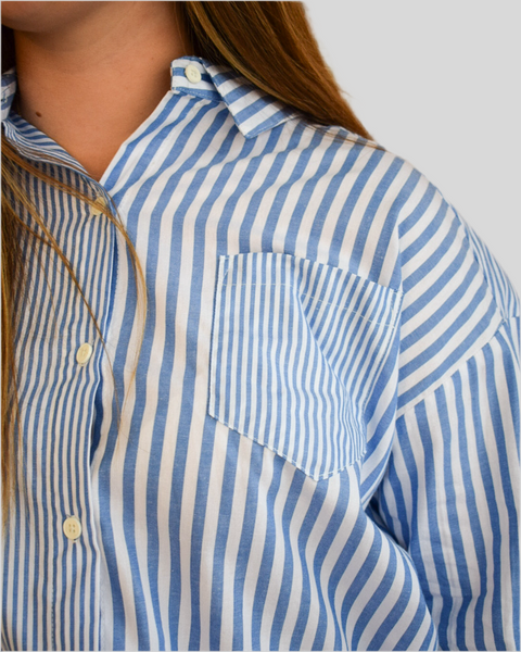 BLAIR OVERSIZED SET - BLUE