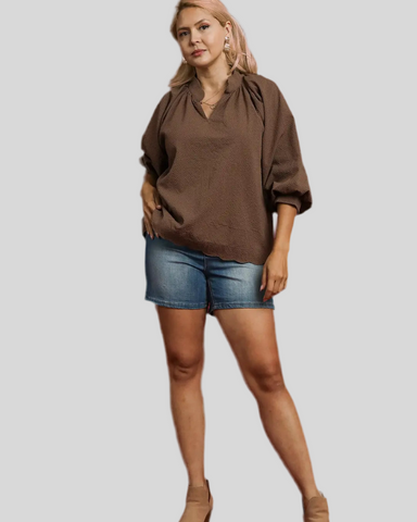 ALEXANDRIA TOP- CURVY