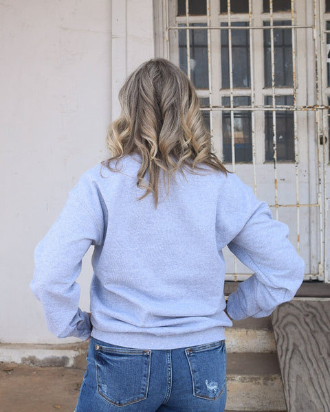 BIG ON BOWS COW PRINT SWEATSHIRT - REG/CURVY - Salty Lime Boutique