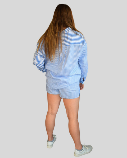 BLAIR OVERSIZED SET - BLUE