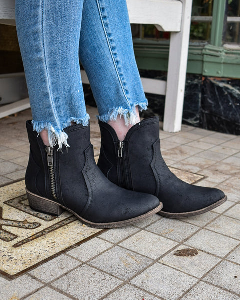 EVIE BOOTIES BY VERY G - BLACK