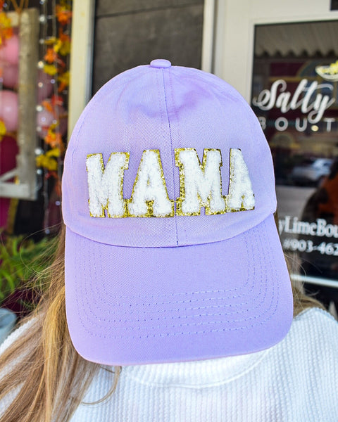 MAMA PATCH BASEBALL CAP - 4 COLORS