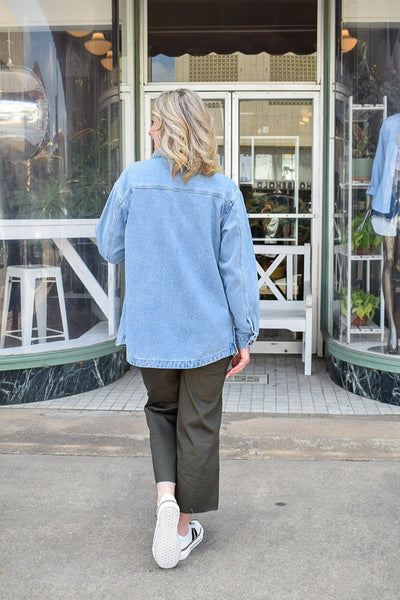 DARCY DENIM SHACKET