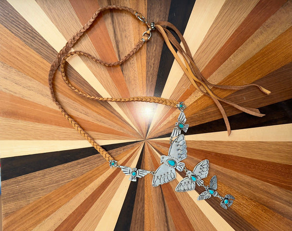 INDIAN EAGLE NECKLACE - BY A RARE BIRD