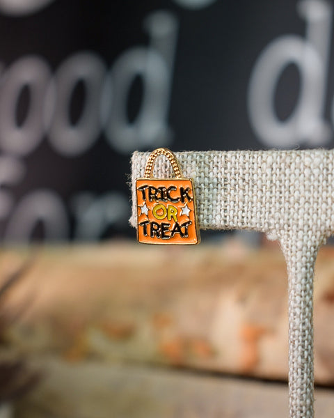 TRICK OR TREAT SEASON EARRINGS - GOLD - SET OF 3