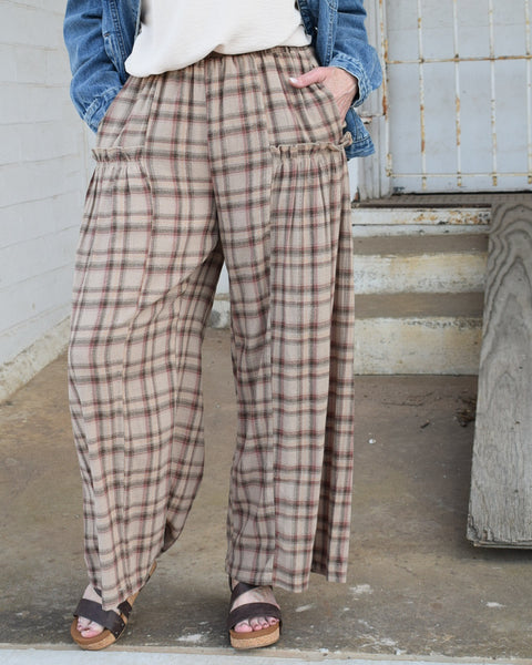 JOPLIN WOVEN FLARE PANTS