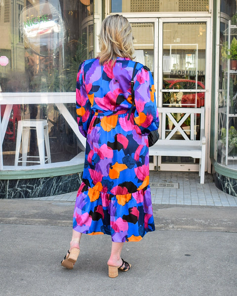 FLORENCE MULTICOLOR PRINT DRESS