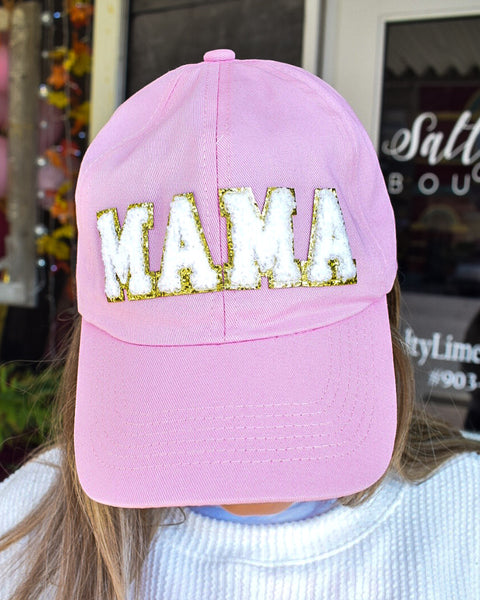 MAMA PATCH BASEBALL CAP - 4 COLORS