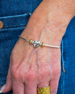 CELEBRATING THE MOMS BRACELET  - SILVER