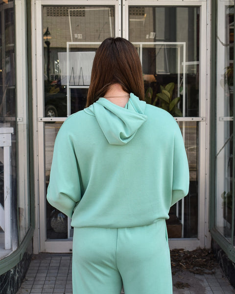 SCUBA LOUNGE HOODIE - PISTACHIO