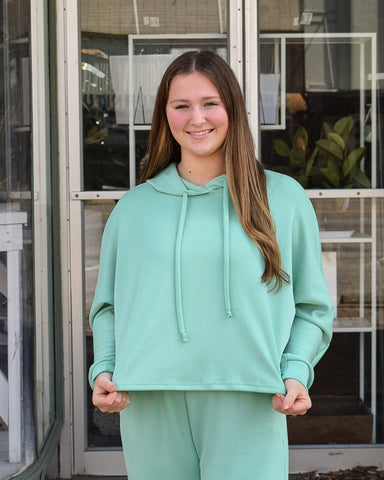 SCUBA LOUNGE HOODIE - PISTACHIO