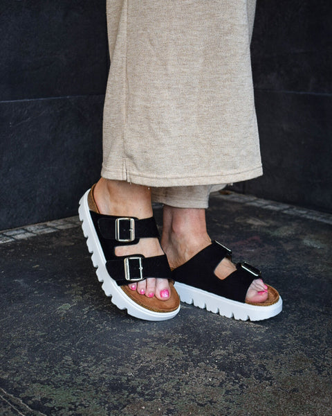 JAZMIN SANDAL BY VERY G - BLACK